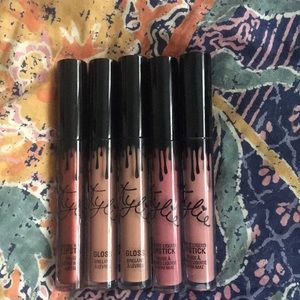 Five Kylie Cosmetics Lip Glosses & Mattes